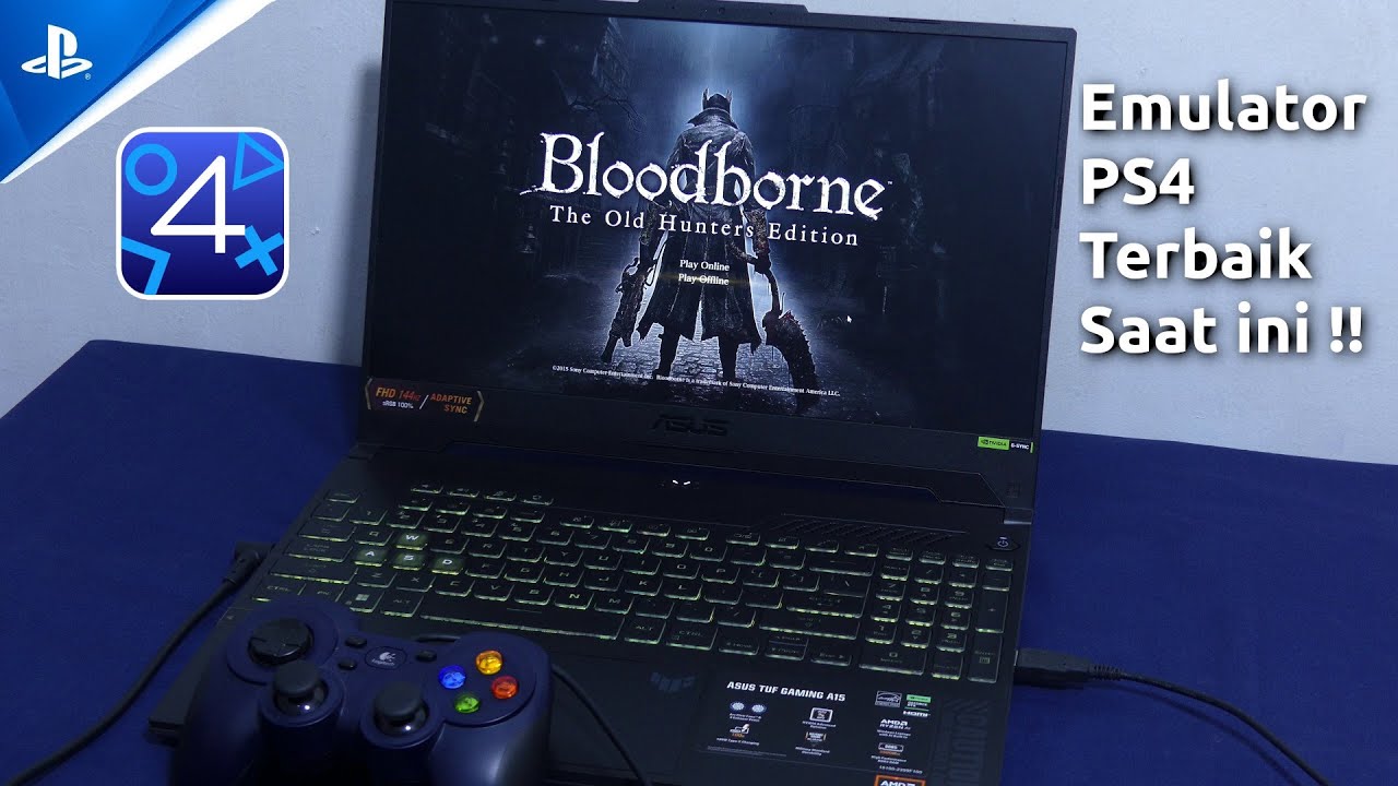 Cara Main Game PS4 di PC dan Laptop
