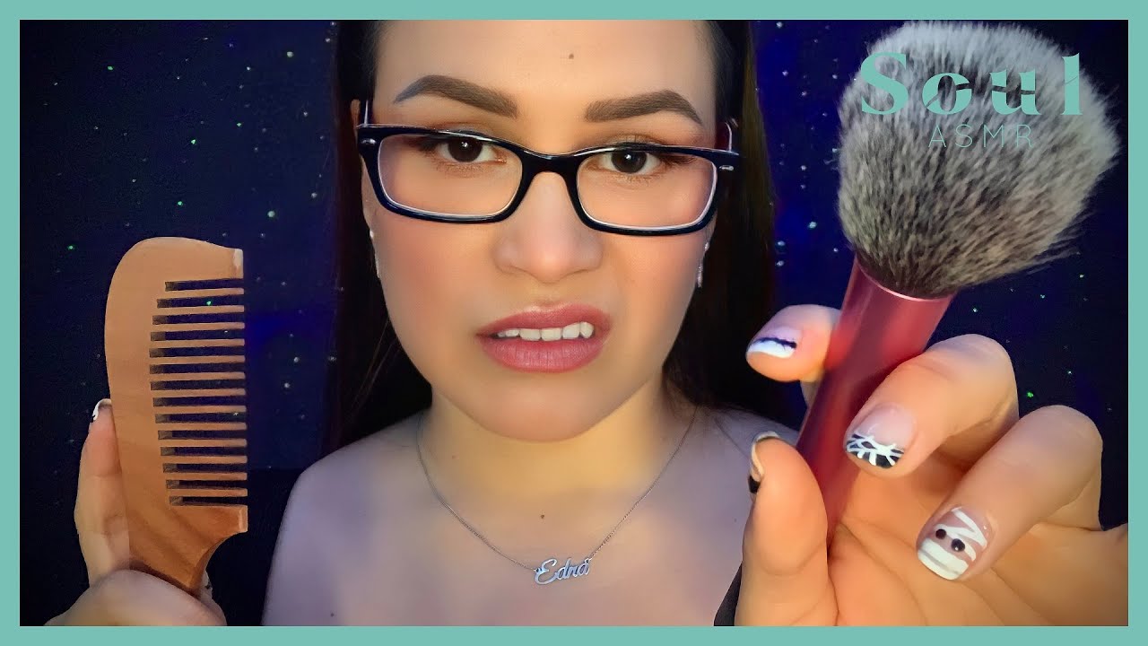 asmr antipática 😒 te peina ✨ y te maquilla 💄 | Soul ASMR