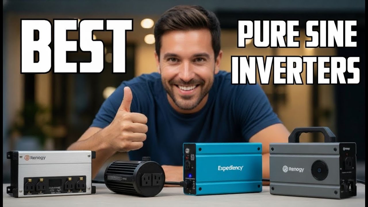 ✅ 7 Best BUDGET Pure Sine Wave Inverters on Amazon [2025] Car Camping, SUV, Vans, Trucks & Home