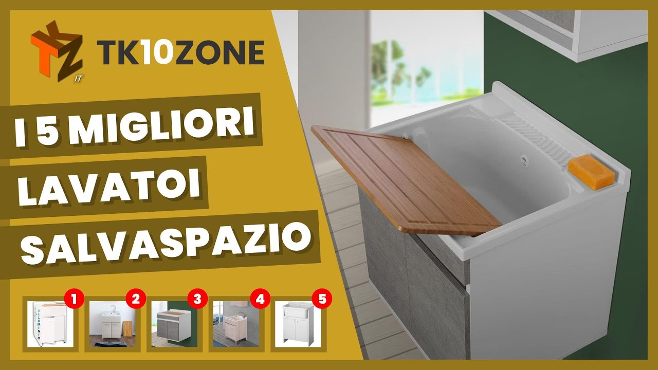 I 5 migliori lavatoi salvaspazio
