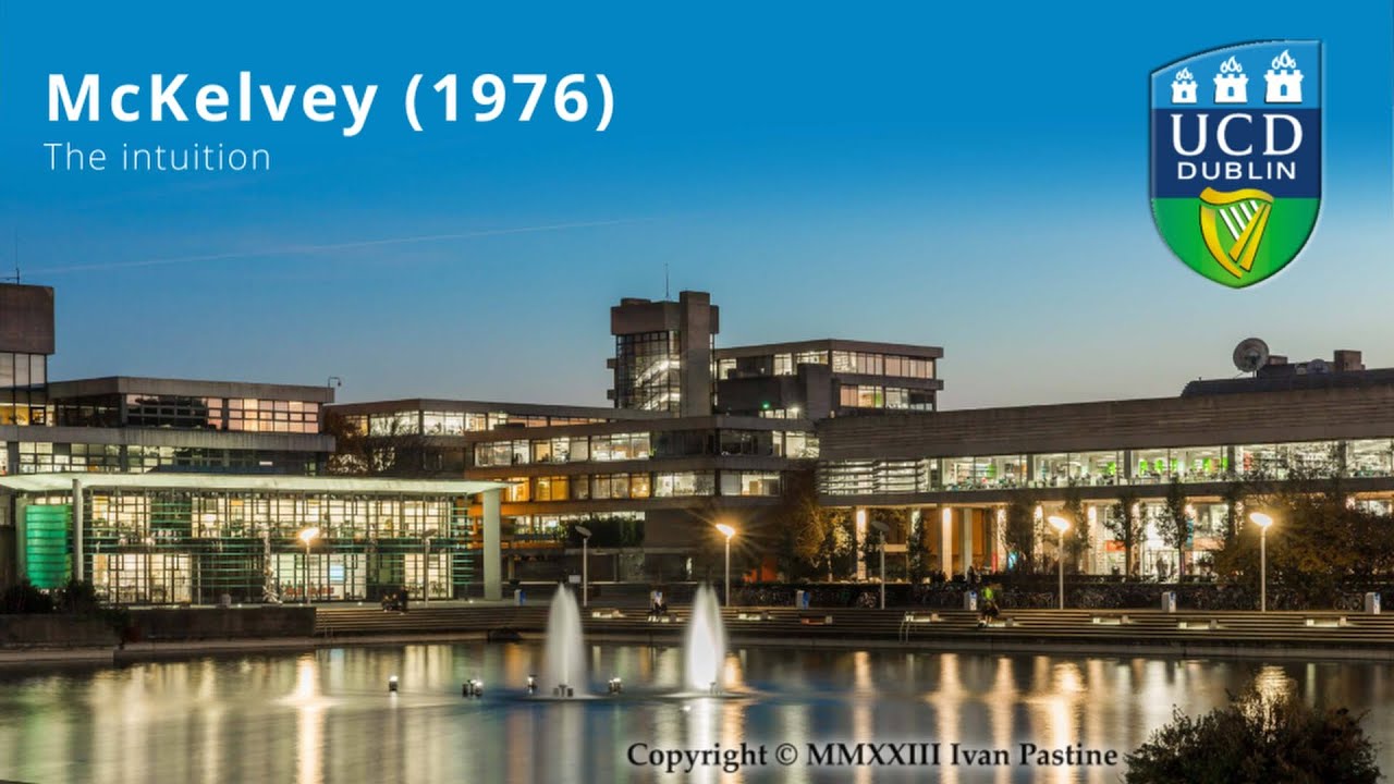 Intuition for the McKelvey paper -- Political Economy 2023 Week 8 Class 1a