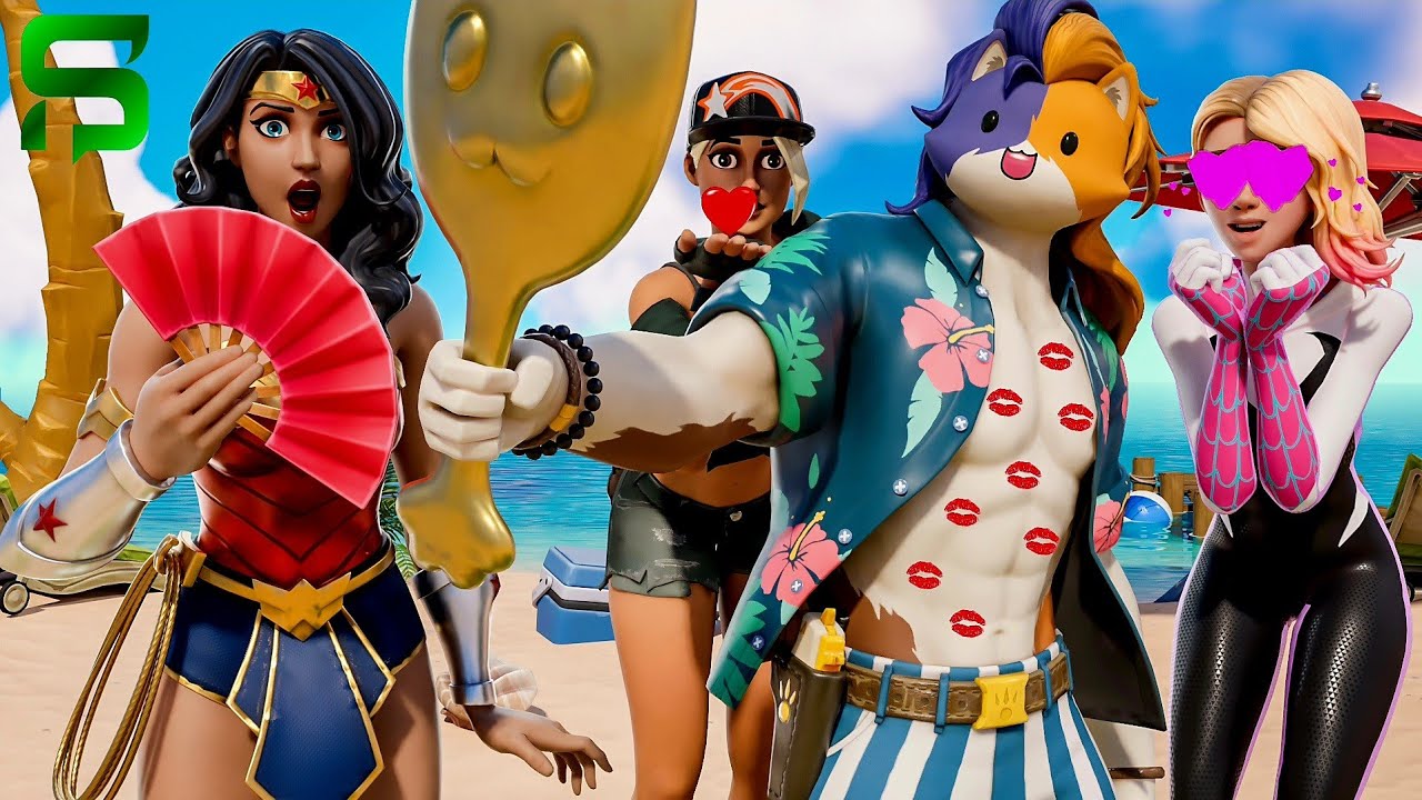 All the GIRLS LOVE Purradise Meowscles.. Fortnite