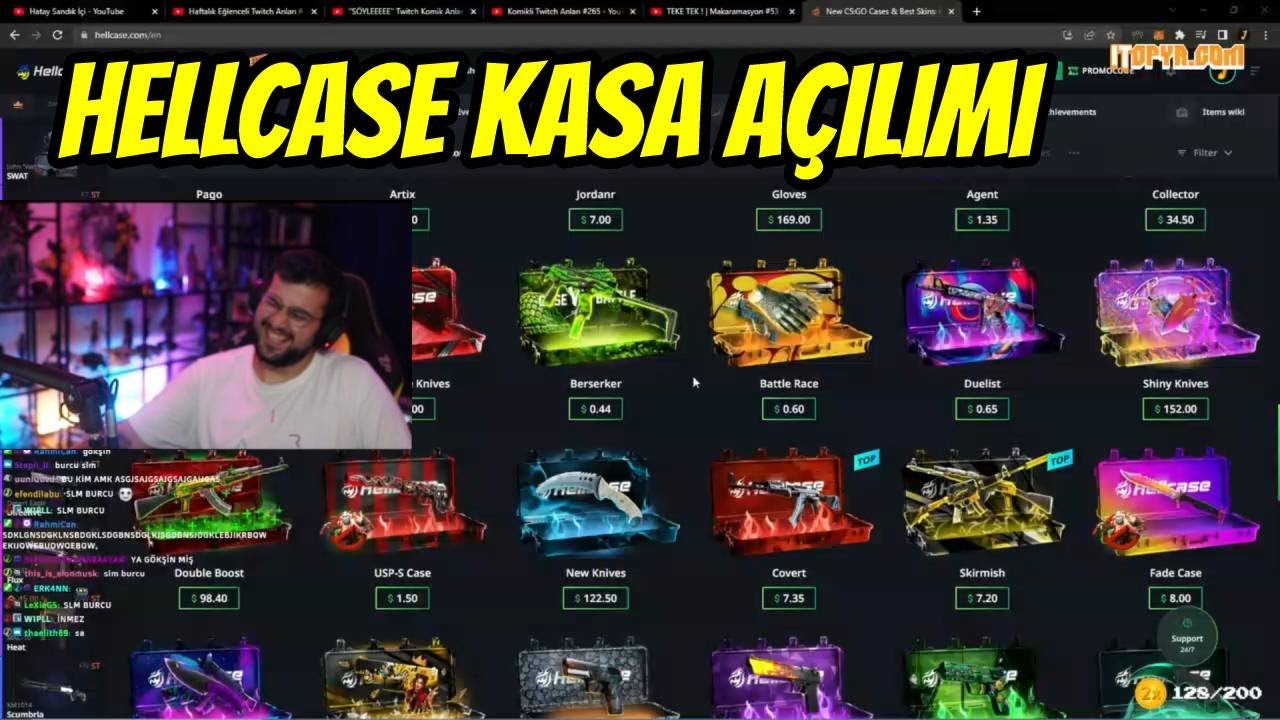 Jrokez | SercanZurna ile Hellcase Kasa Açılımı