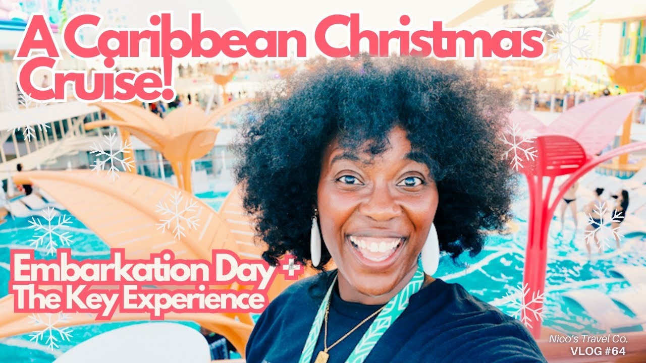 Utopia of the Seas Christmas Cruise Embarkation Day