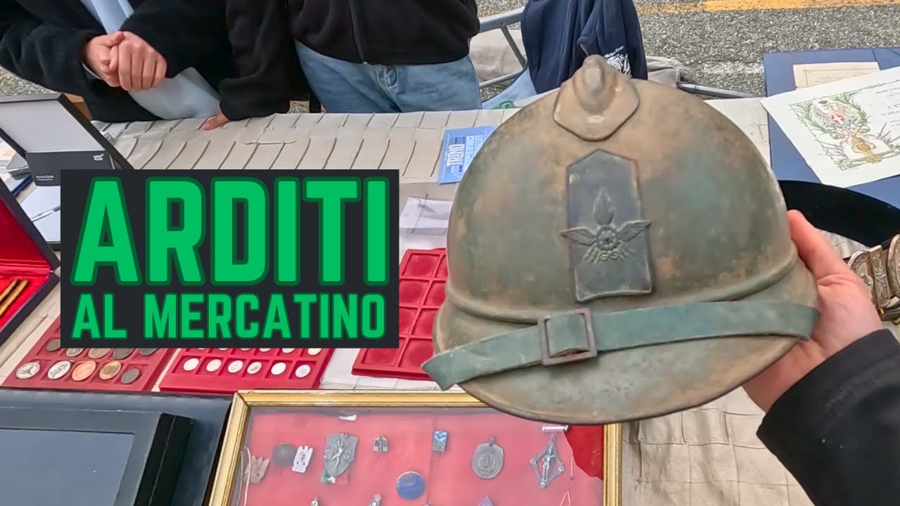 Ho trovato un CIMELIO DEGLI ARDITI al mercatino delle pulci! [#126]