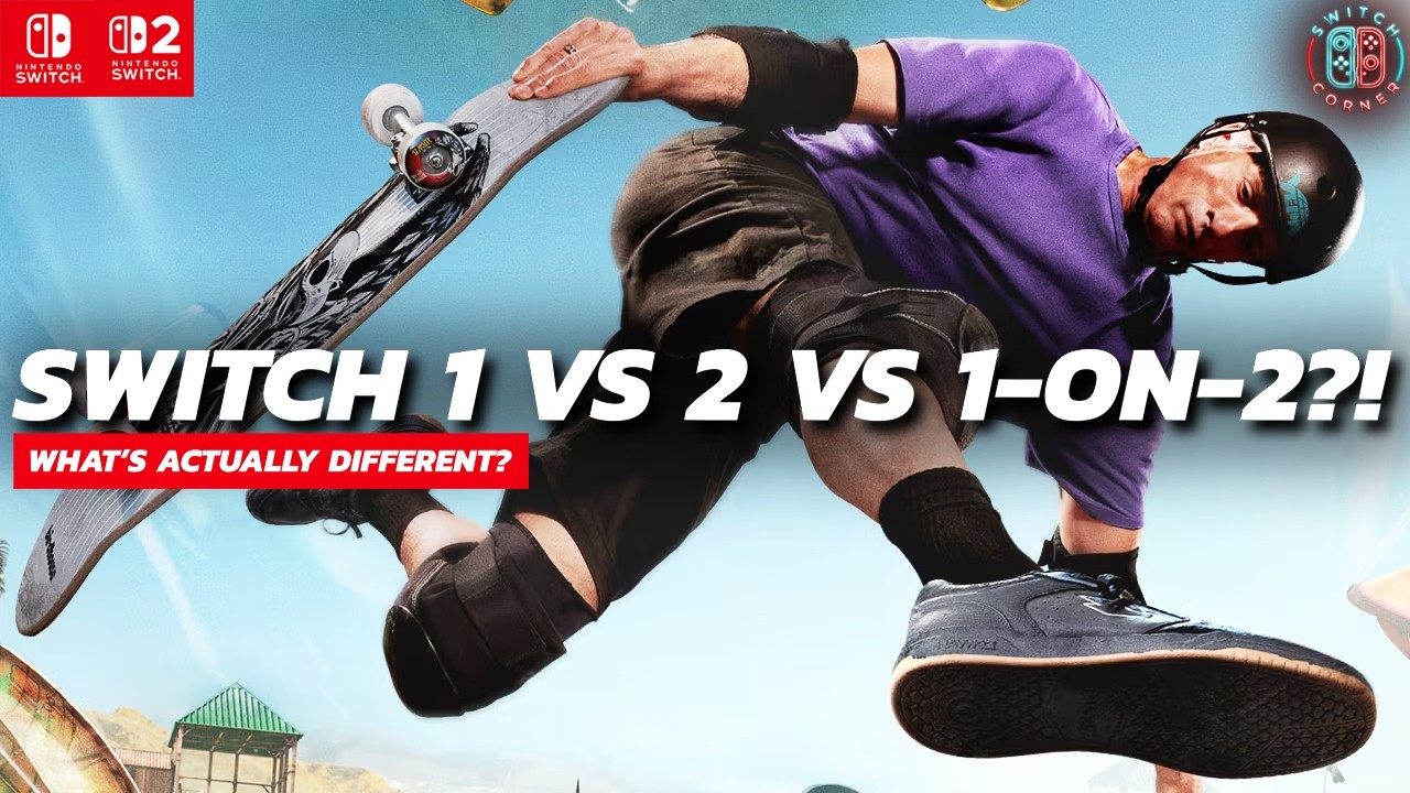 Pro Skater 3 + 4 от Tony Hawk на Switch: 1 против 2 против 1 на 2?! Полный разбор