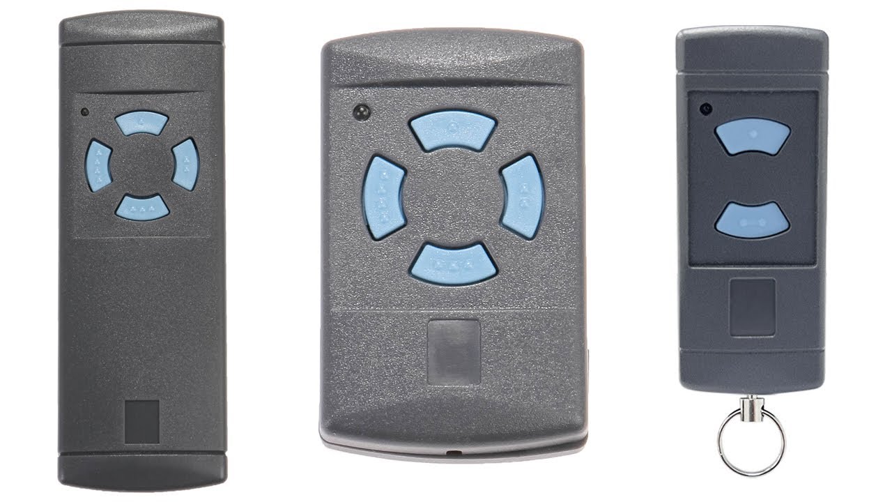 Ersatz Handsender, Fernbedienung, Garagenöffner anlernen Hörmann 868MHz