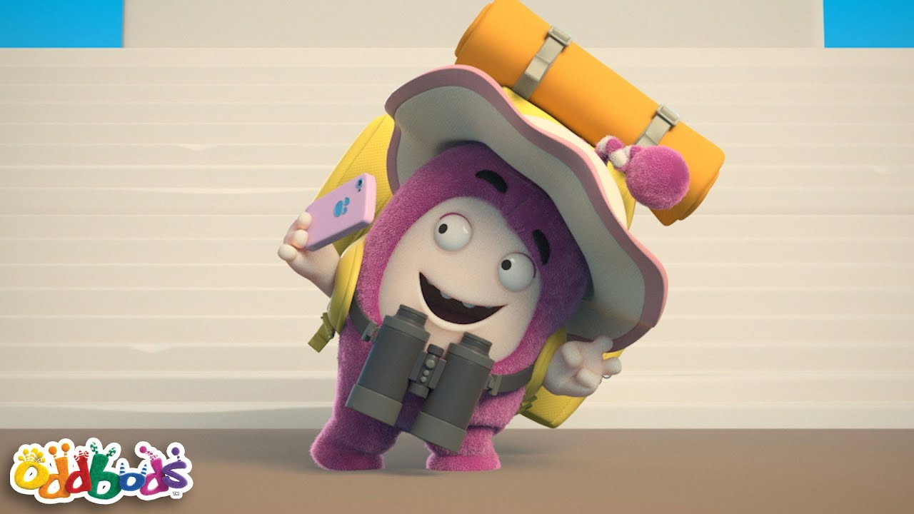 Taking Selfies 📲📸😃 | Oddbods | Funny Cartoons for Kids | Moonbug Kids Express Yourself!