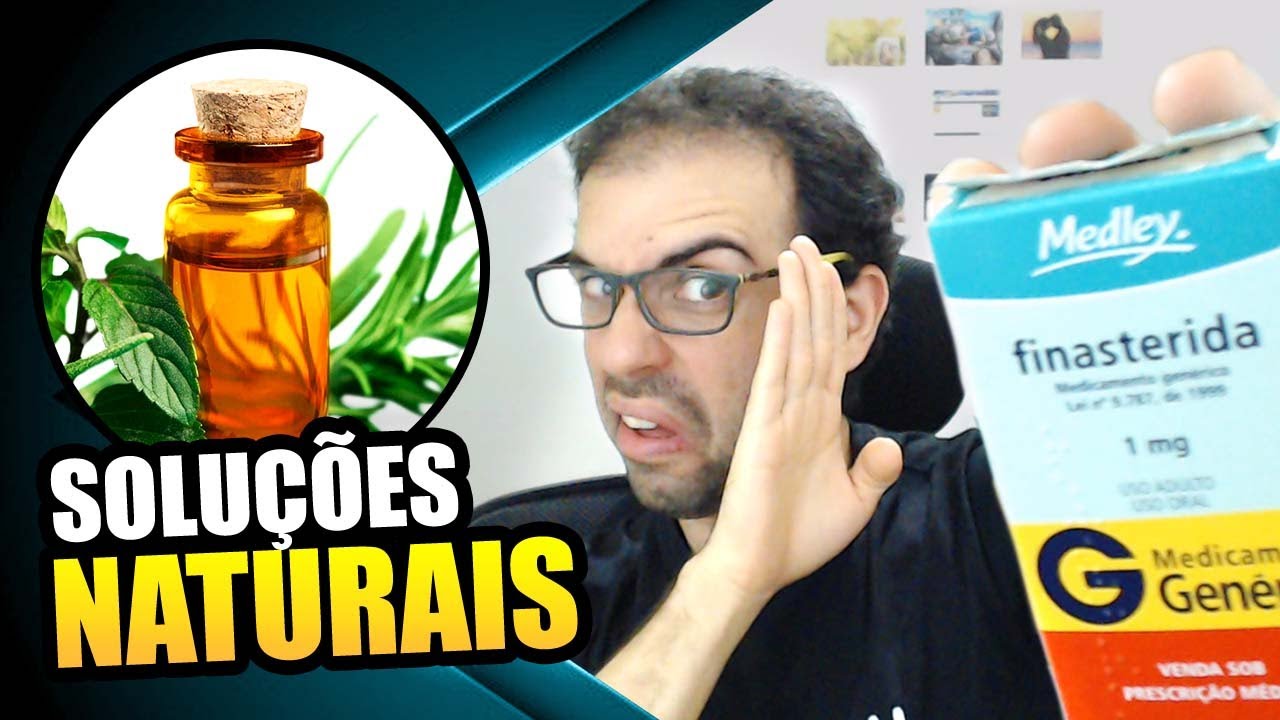 Finasterida, Como Reduzir DHT Naturalmente sem ela? Alternativas para Queda de Cabelo Masculino