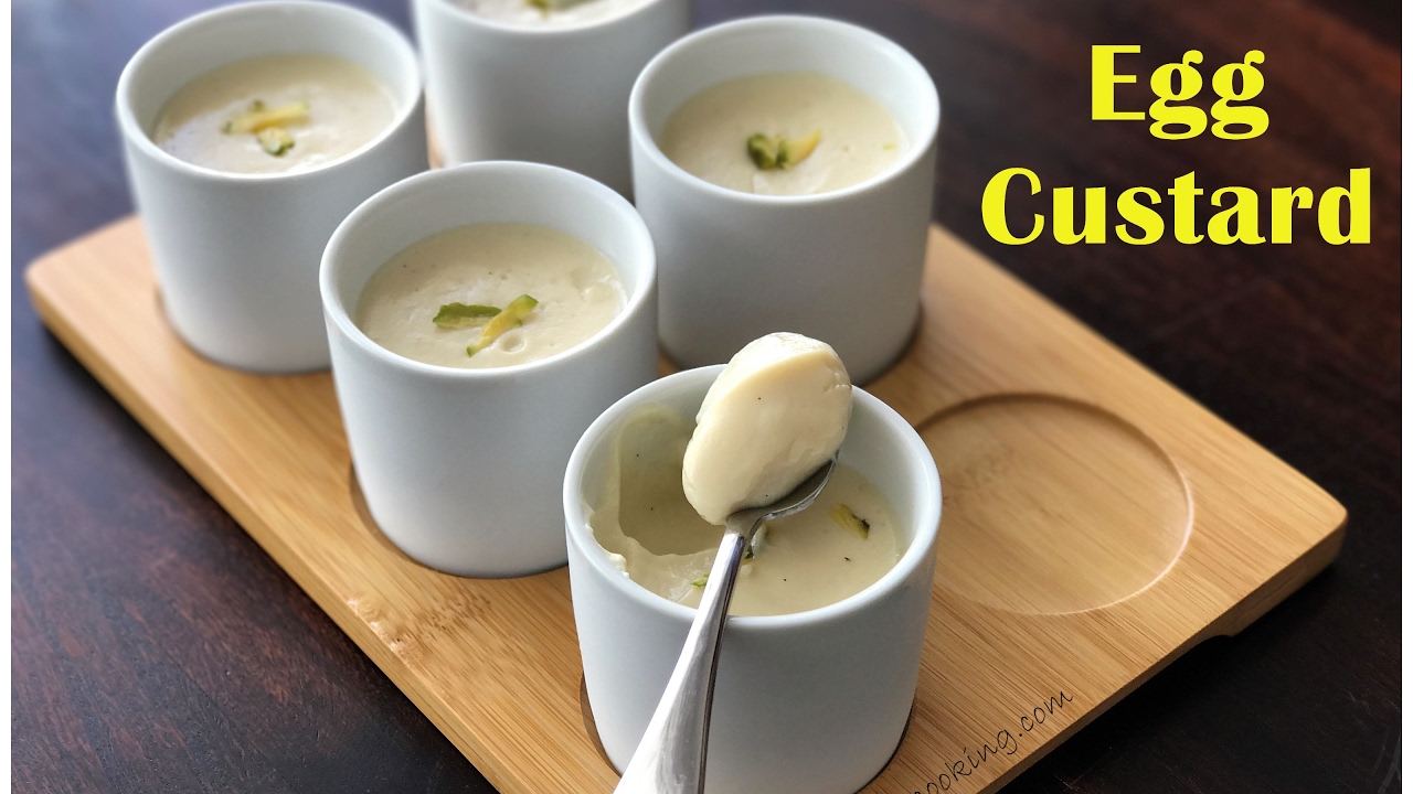 Egg Custard recipe ( for toddlers, kids & custard lovers ! ) - Oven & Ovenless method