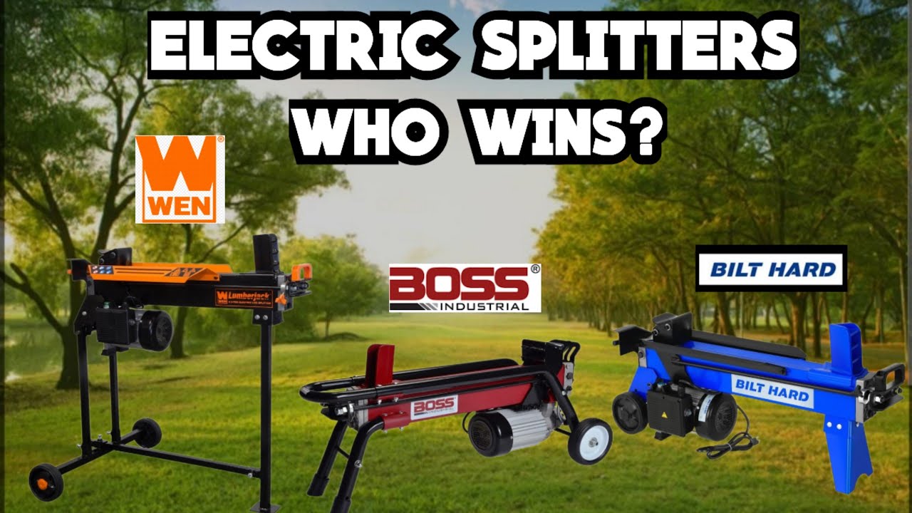 Best Electric Log Splitters On Amazon - Watch This Video Before Buying!