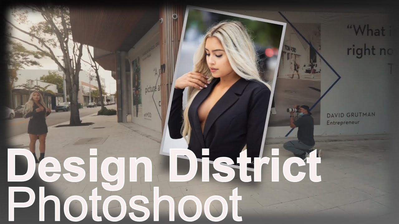 Miami Fashion Photoshoot at the Design District with Andrea Carmona