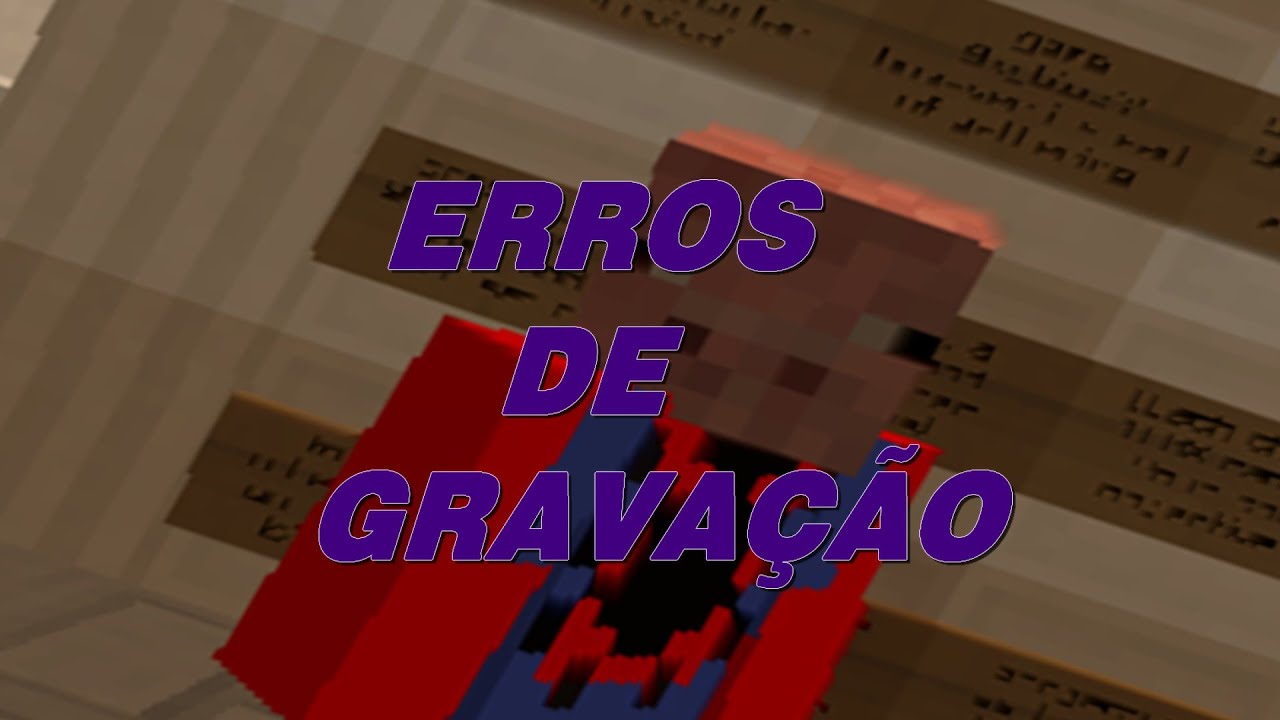 Minecraft: Como Matar O Porco Aranha-ERROS