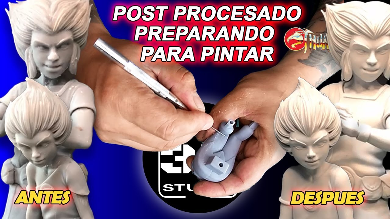 Mejora tus Impresiones 3D Post Procesado