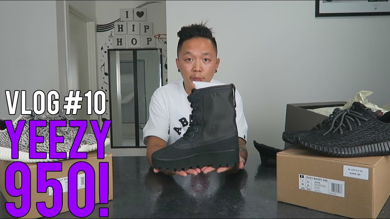 HaoYouPhill - YEEZY 950 UNBOX / ON FEET // SNEAKER REVIEW!