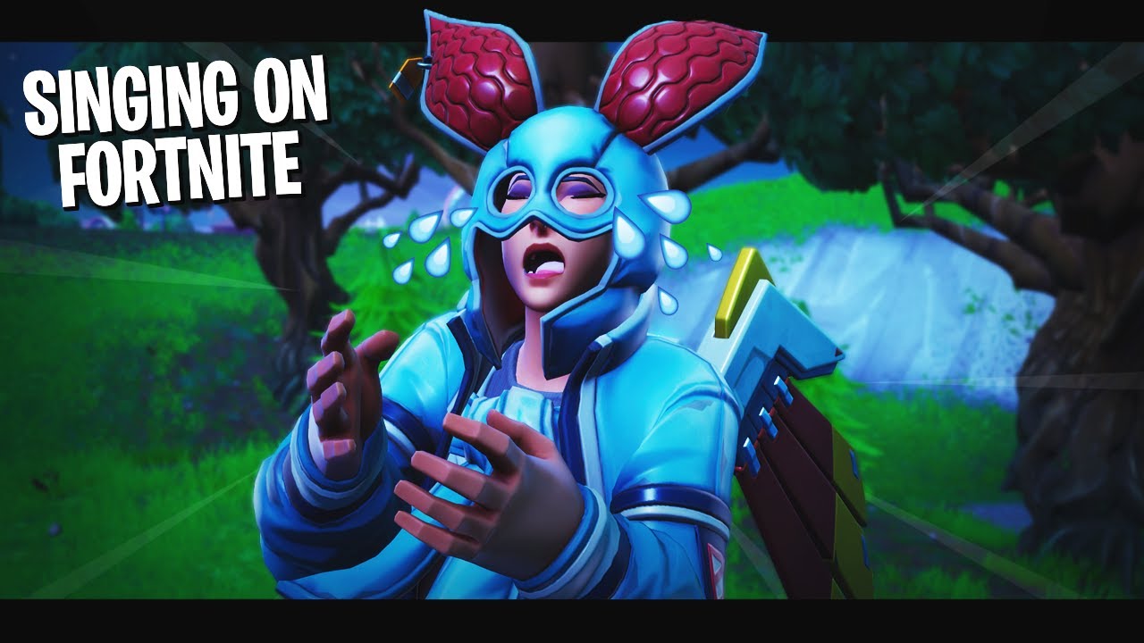 The one that got away - SINGING to a GIRL on Fortnite!