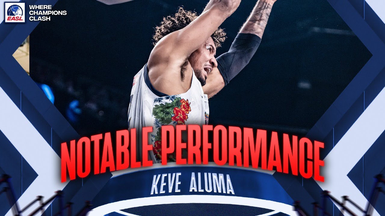 Notable Performance: Ryukyu Golden Kings Keve Aluma 21 Points vs. New Taipei Kings