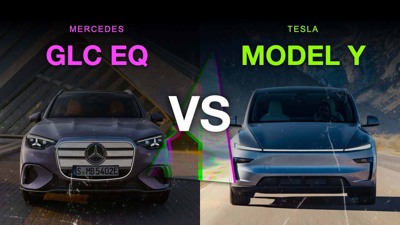 НОВЫЙ Mercedes GLC против Tesla Model Y | КАКОЙ ИЗ НИХ?