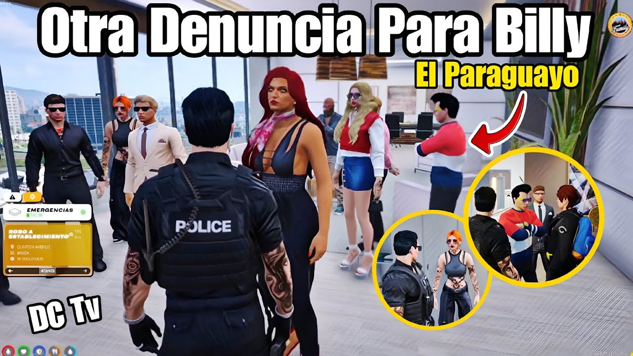 Freddy Conoce Todo El Equipo, OTRA Denuncia para Billy Gratis 😂 El Paraguayo Family Rp 