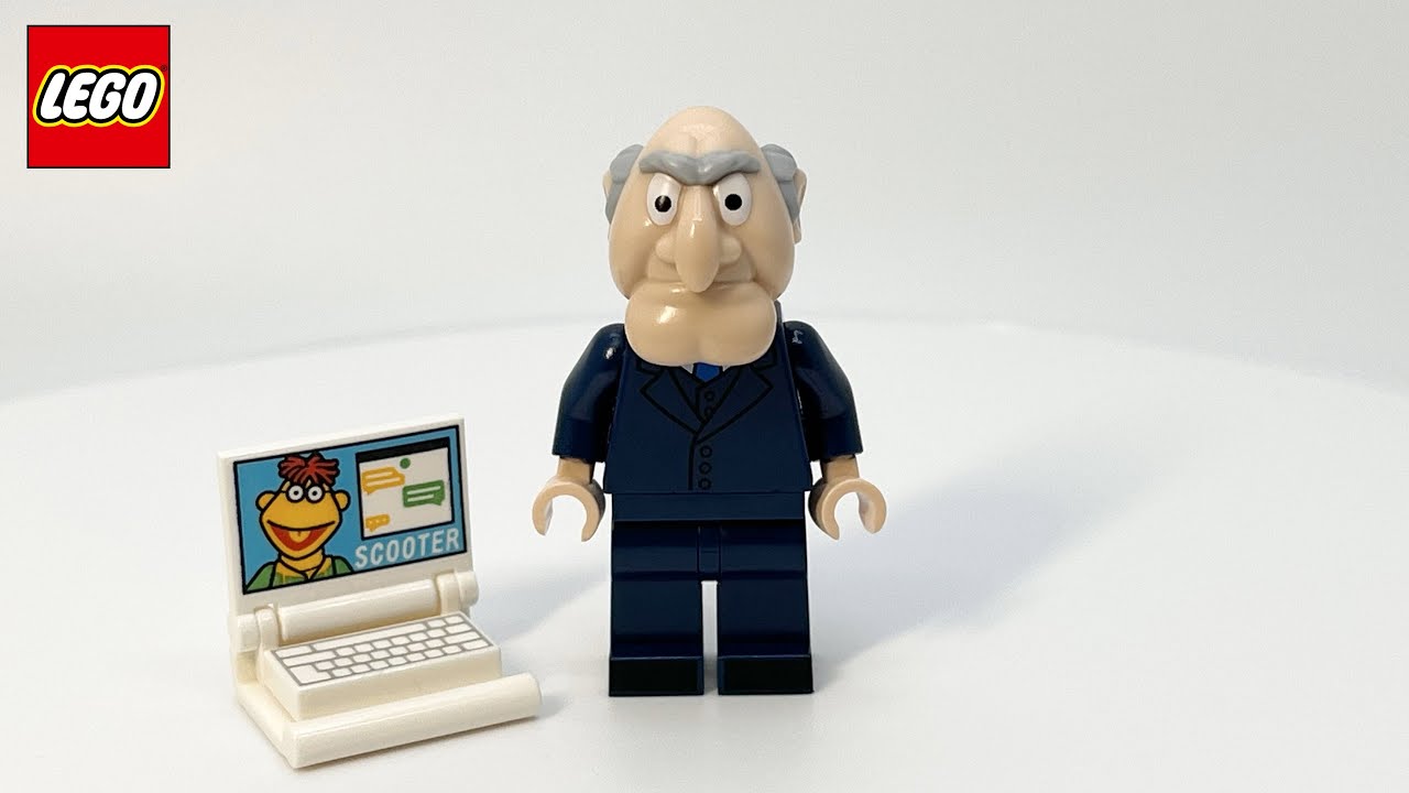 LEGO Statler - Minifigure in the Muppets, Collectible Minifigure Series 71033