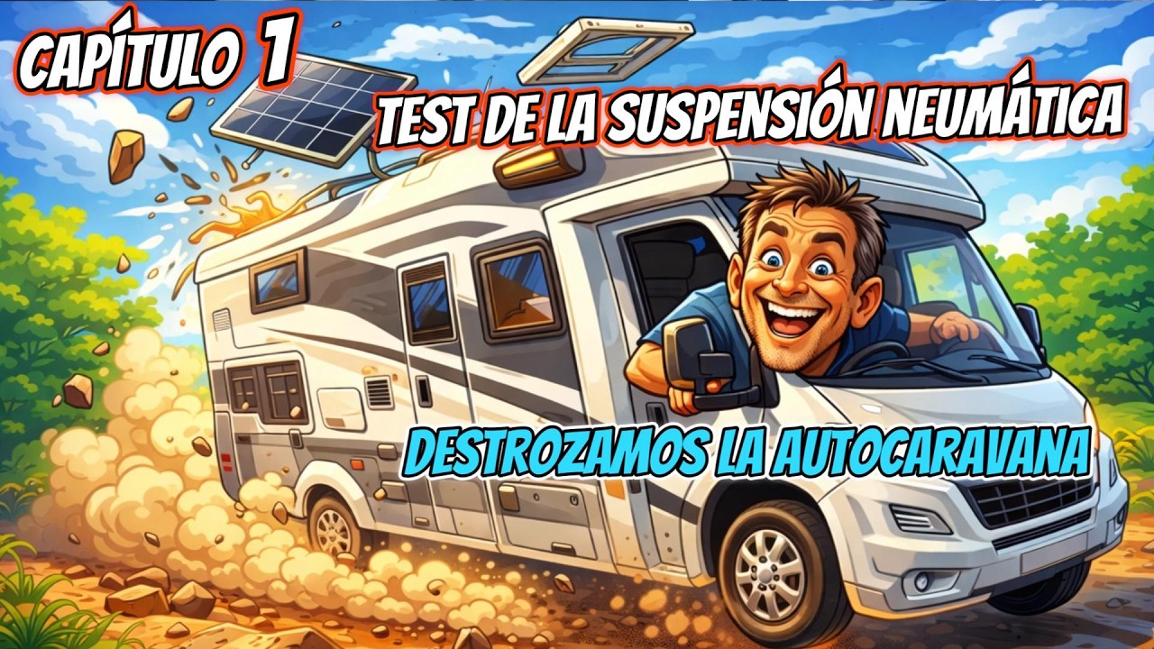 La Suspensión Neumática a prueba. TEST en una carretera destrozada.