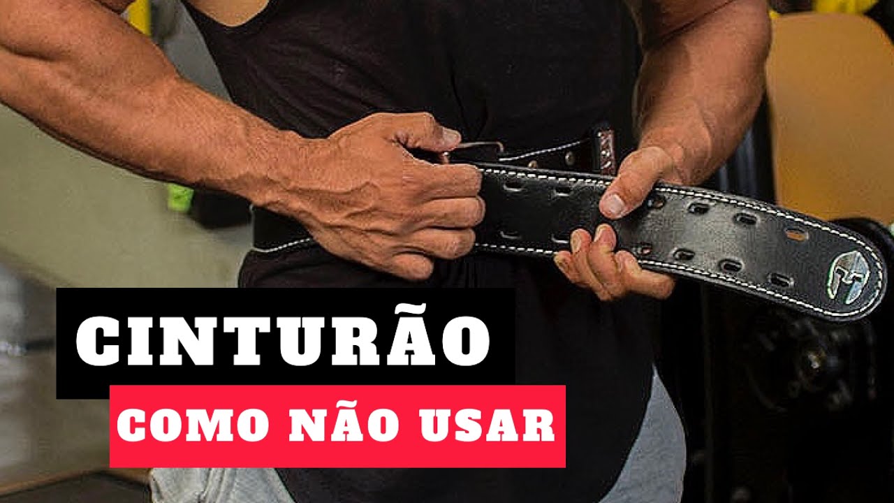 CINTURÃO DE TREINO - COMO e QUANDO USAR ? AGACHAMENTO, STIFF E TERRA.