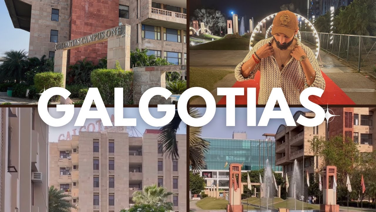 Galgotias College Campus Tour | Galgotias Hostel Tour