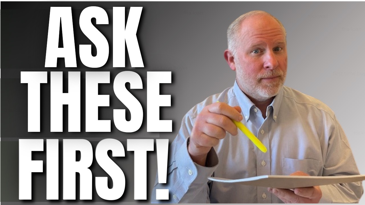 Questions to Ask BEFORE buying a house in Rockwall, TX