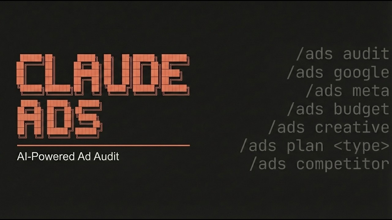 Claude Code just replaced your ad agency - here's how