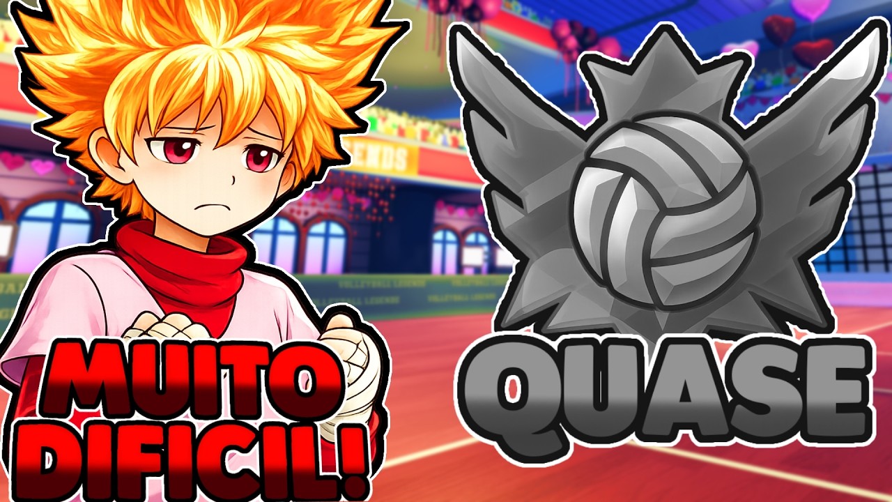EU QUASE PEGUEI PRO NO MINI 1V1 DO VOLLEYBALL LEGENDS😭!! RUMO A TOP GLOBAL EP. 4!