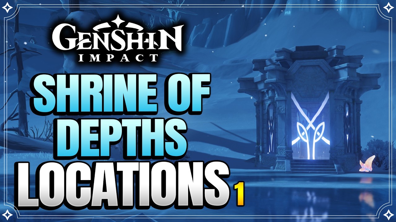 All Snezhnaya Cryo Shrine Of Depths Locations【Genshin Impact】
