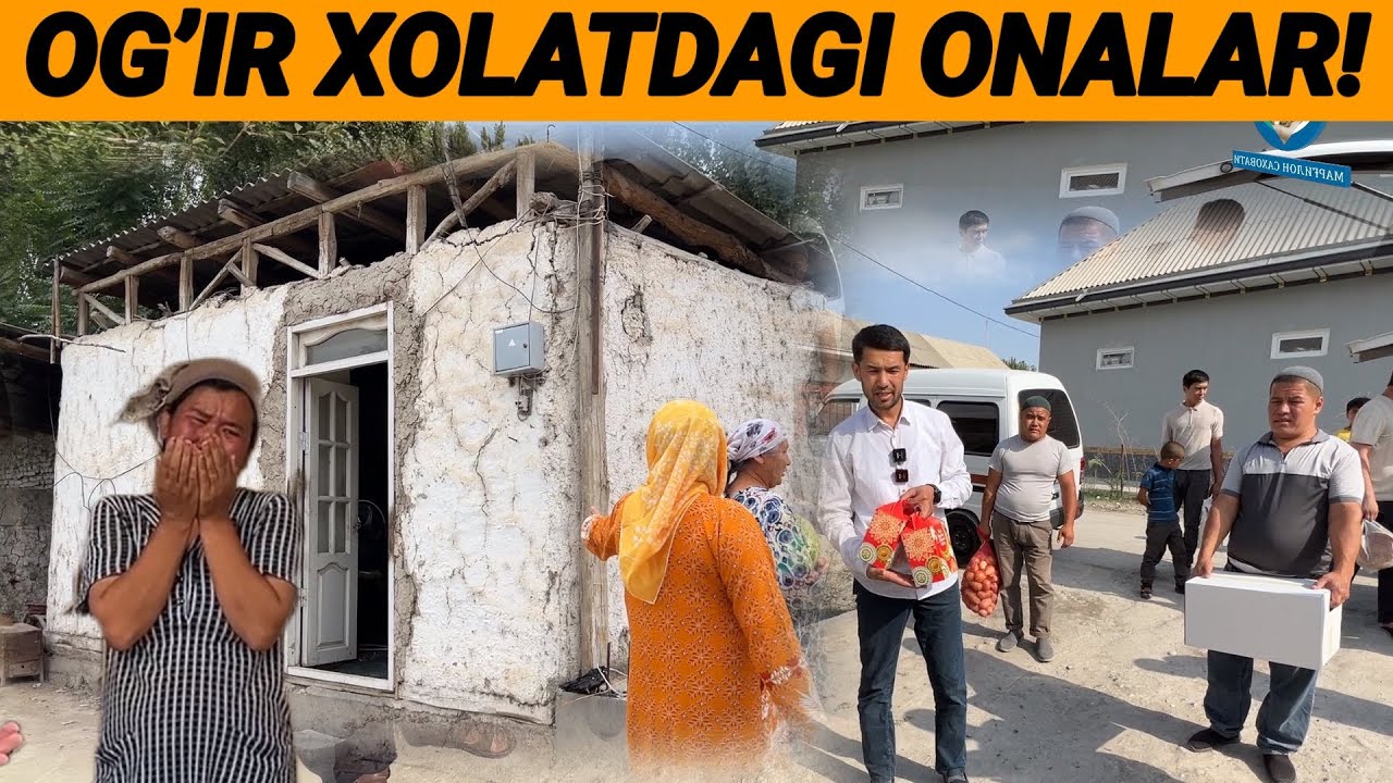 OG’IR XOLATDAGI ONALAR!