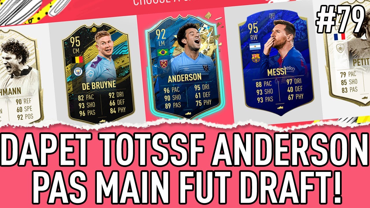 DAPET TOTSSF FELIPE ANDERSON DARI FUT DRAFT!! - FIFA 20 Ultimate Team No Money Spent #79