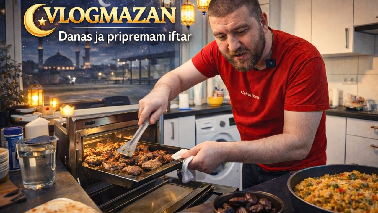 DANAS JA SPREMAM IFTAR - VLOGMAZAN 8