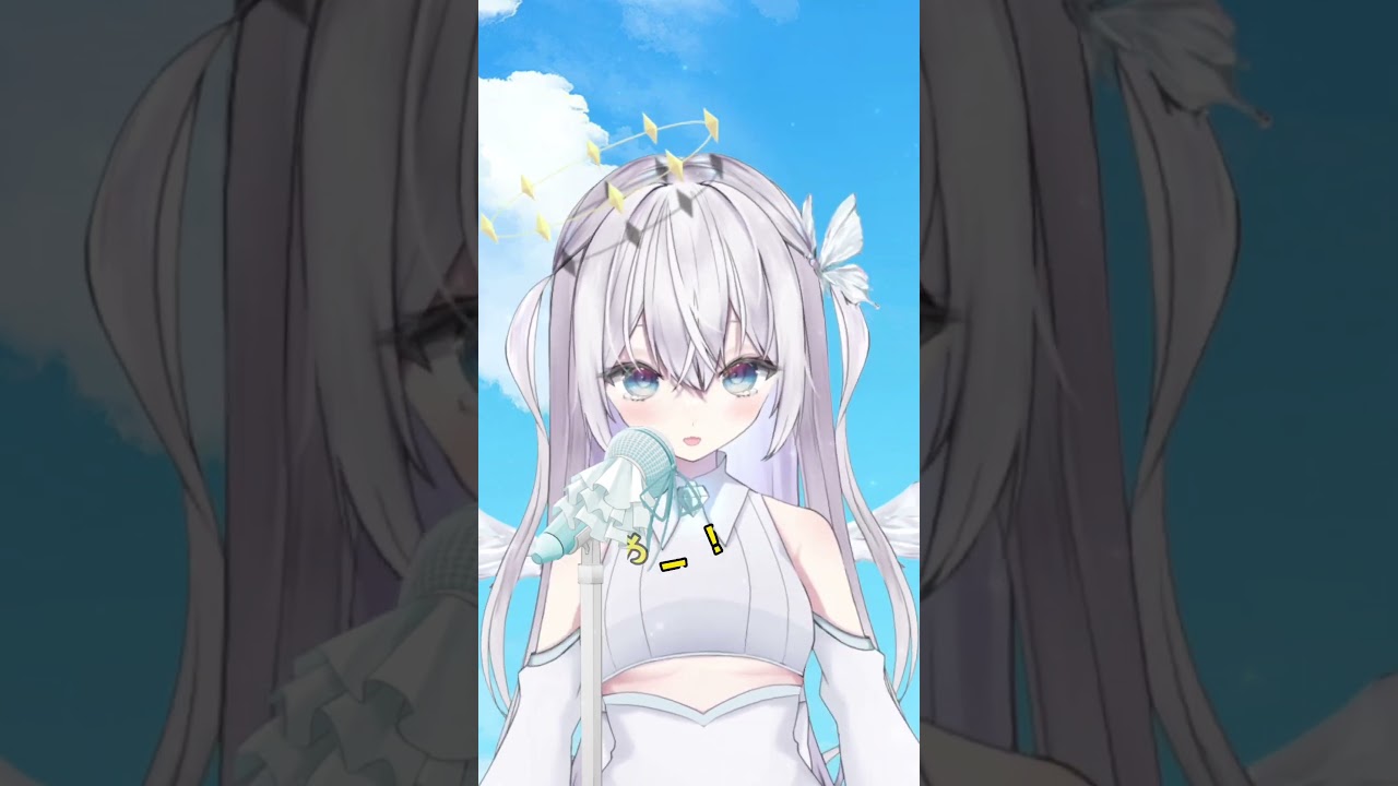 【#新人vtuber 】天使系VTuberが#デビルじゃないもん (DECO*27 ・ ピノキオピー)#歌ってみた #shorts