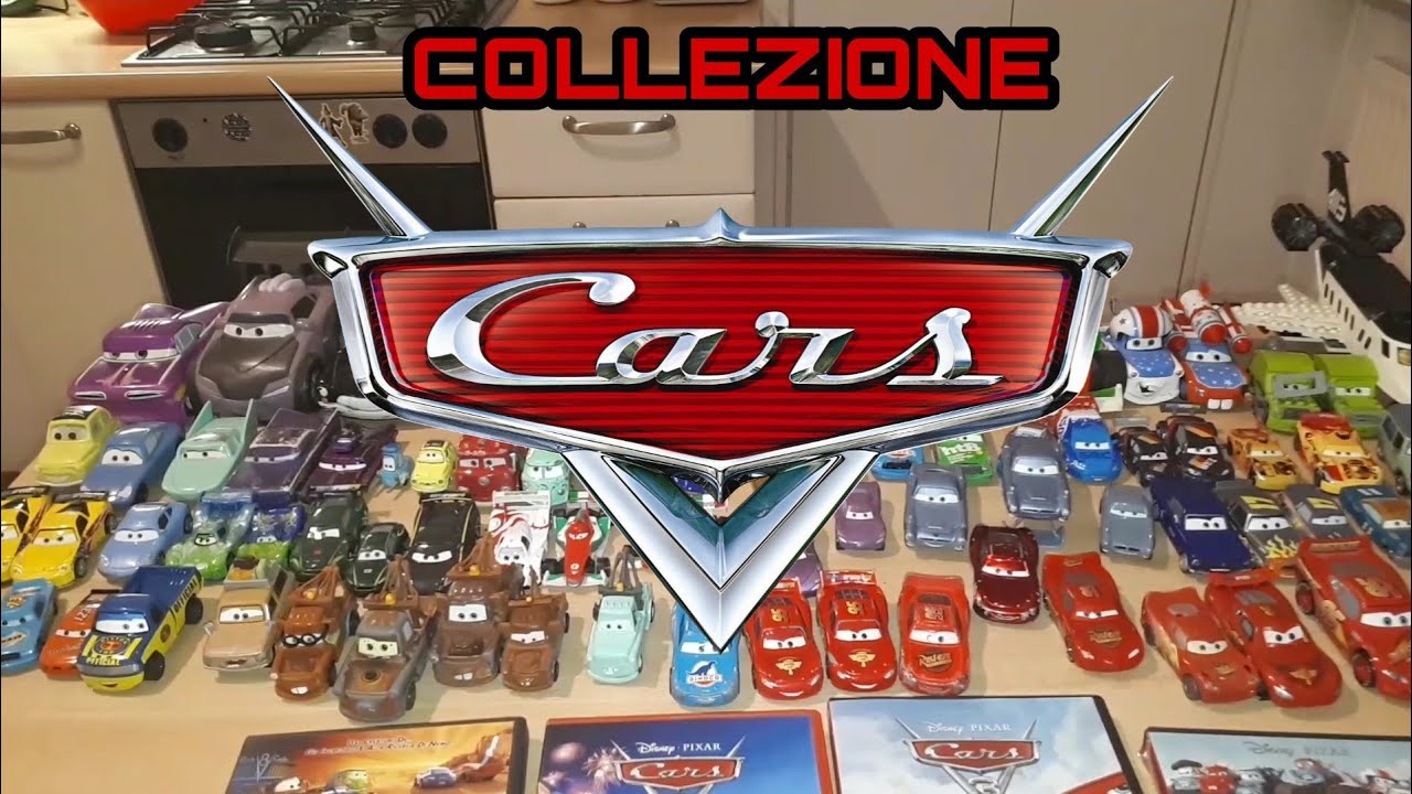 LA MIA COLLEZIONE DI MACCHININE DI CARS - La mia Infanzia