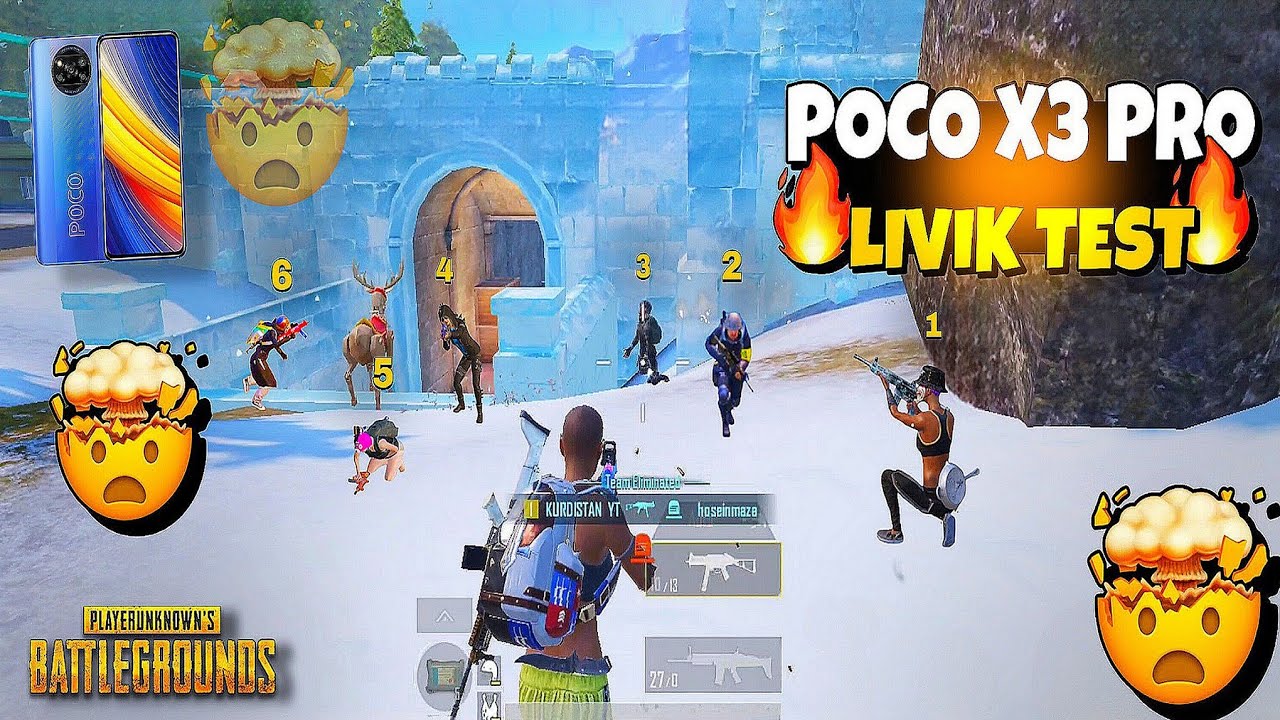 🔥Poco X3 Pro Pubg Test🥶Balanced+Extreme🥵Update 2.9 Livik🤯|PUBG MOBILE
