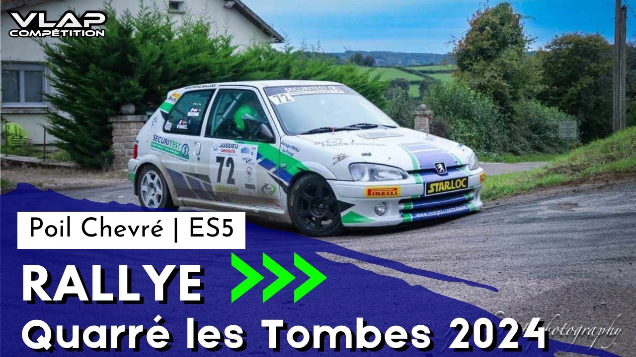 🔷 [OnBoard] Rallye Ronde Quarré les Tombes - ES5 Poil Chevré