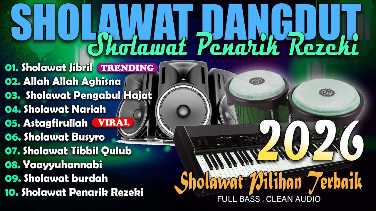 SHOLAWAT TERBAIK DI ERA SEKARANG 2026 | Aghisna, Jibril | SHOLAWAT NABI MUHAMMAD SAW TERBAIK 2026
