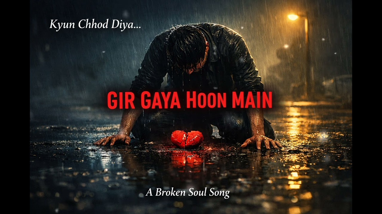 Gir Gaya Hoon Main 💔 | Heart Broken Sad Song 2026 | Emotional Hindi Song | Rain Love Story