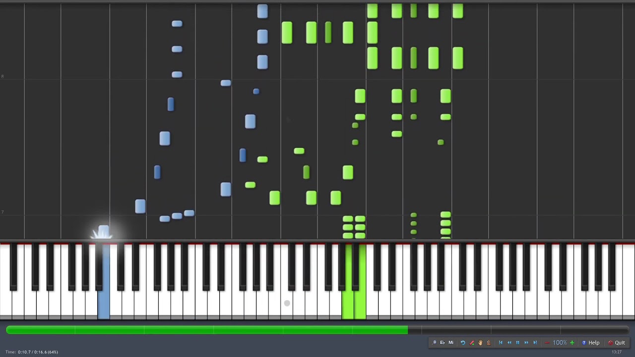 Dream Theater - The Dance Of Eternity (Ragtime) - Synthesia