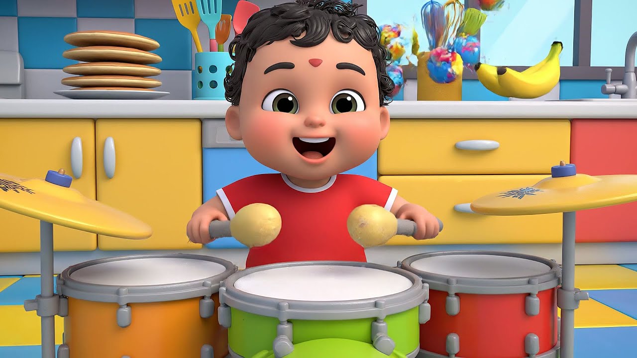 Toca Life Baby Musician Drummed on the Wrong Drum Again | Kids Songs & Nursery Rhymes