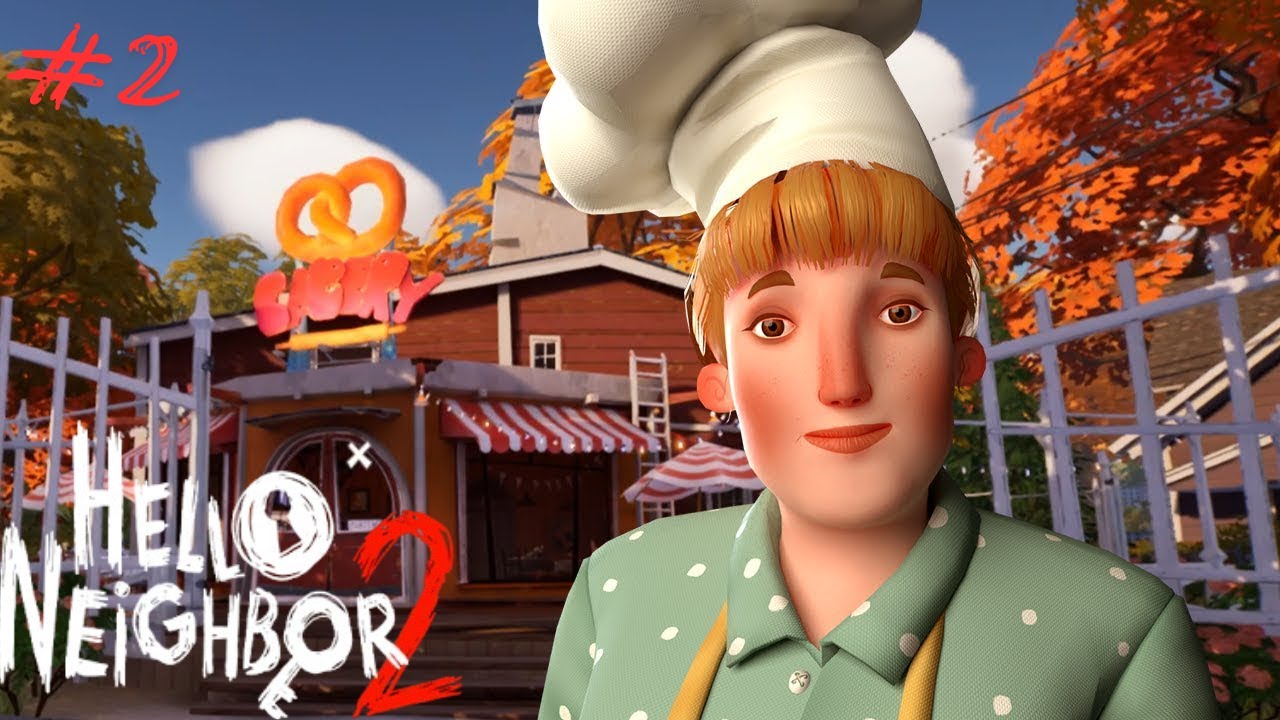 elle cache un secret!! #ep2 hello neighbor 2