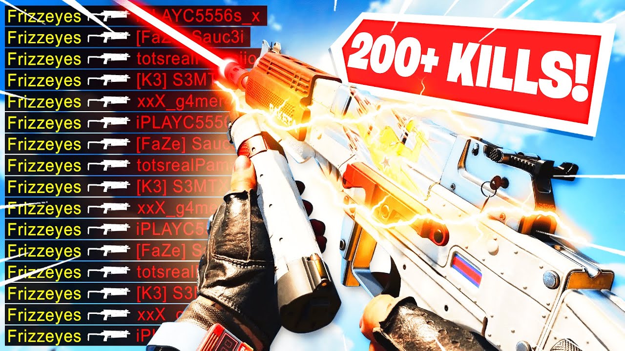 the NEW 1 SHOT BULLFROG.. INSANE TRIPLE NUKE! (Best Hardcore Class Setup) - Cold War