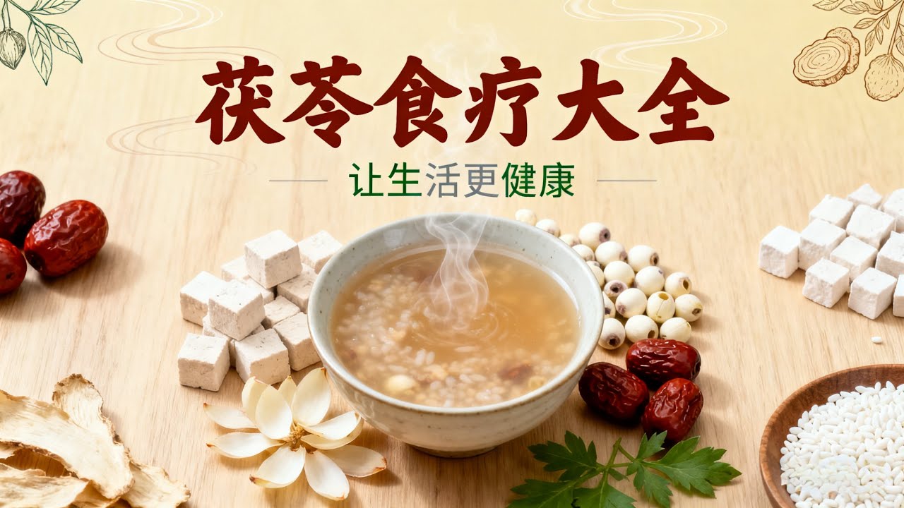 🔴茯苓食疗大全，让生活更健康 | Fu Ling Dietary Guide: Make Life Healthier