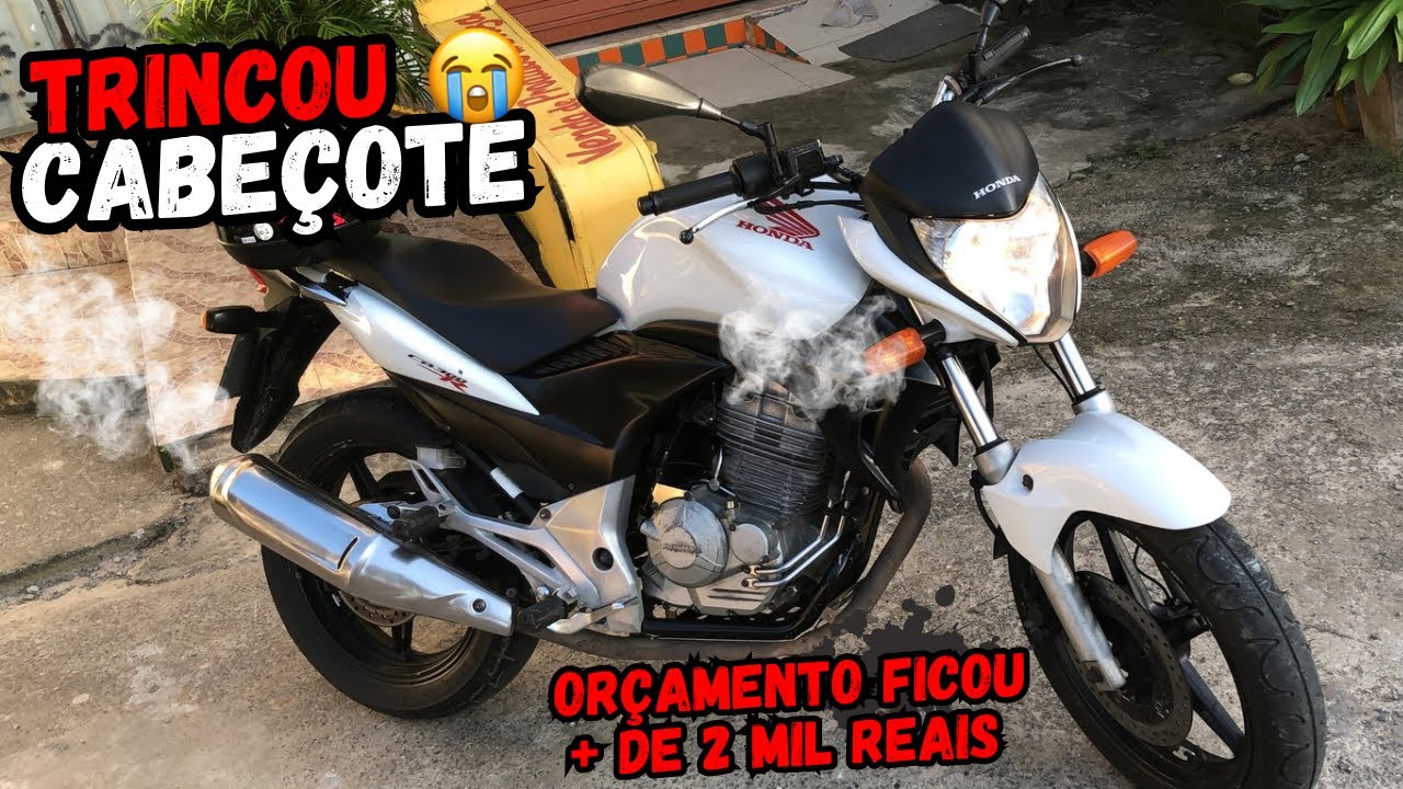 A CB300 TRINCOU O CABEÇOTE | PREJUÍZO DE + de R$ 2.000,00 reais
