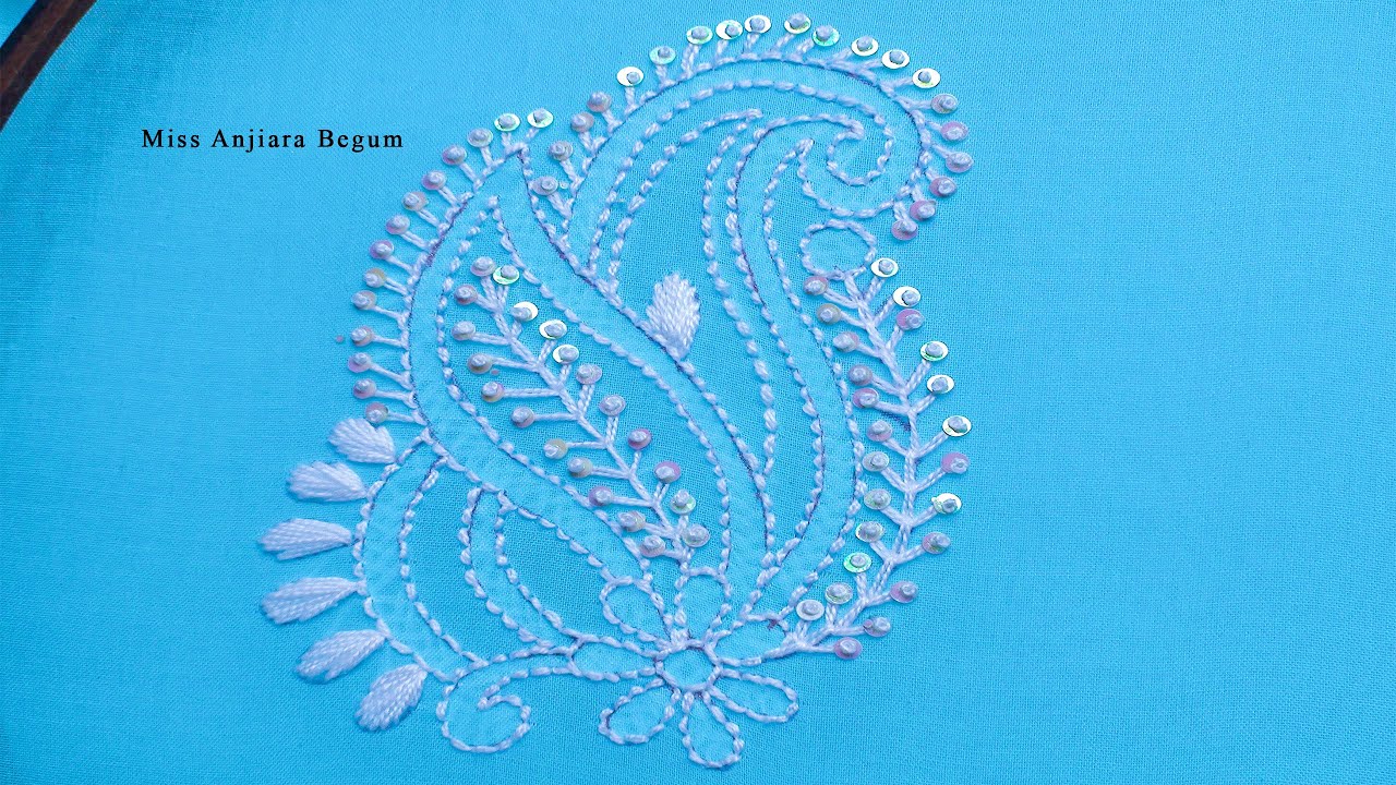 Butta Embroidery with Chikankari & Shadow Stitch – Elegant & Ethereal!