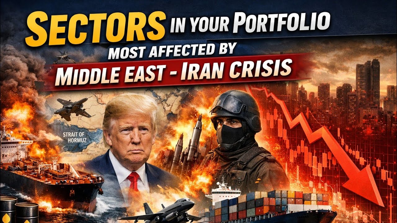 Middle East–Iran War: Sectors in Your Portfolio Most Affected | Market Impact Explained