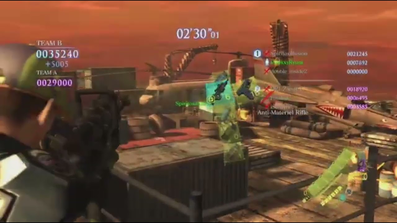 Resident Evil 6 Headshots Montage