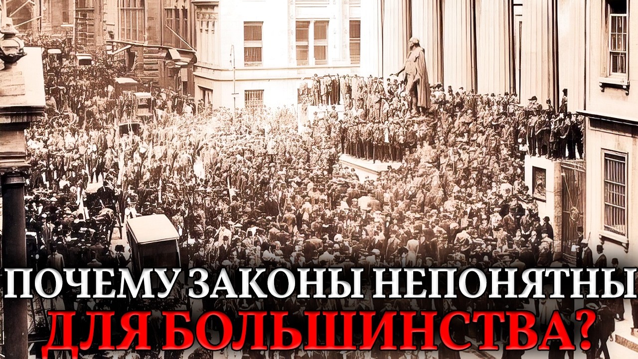 СЛОВЕСНЫЙ КАПКАН! Почему законы пишут языком, который почти никто не понимает